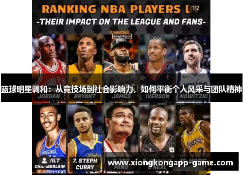 篮球明星调和：从竞技场到社会影响力，如何平衡个人风采与团队精神
